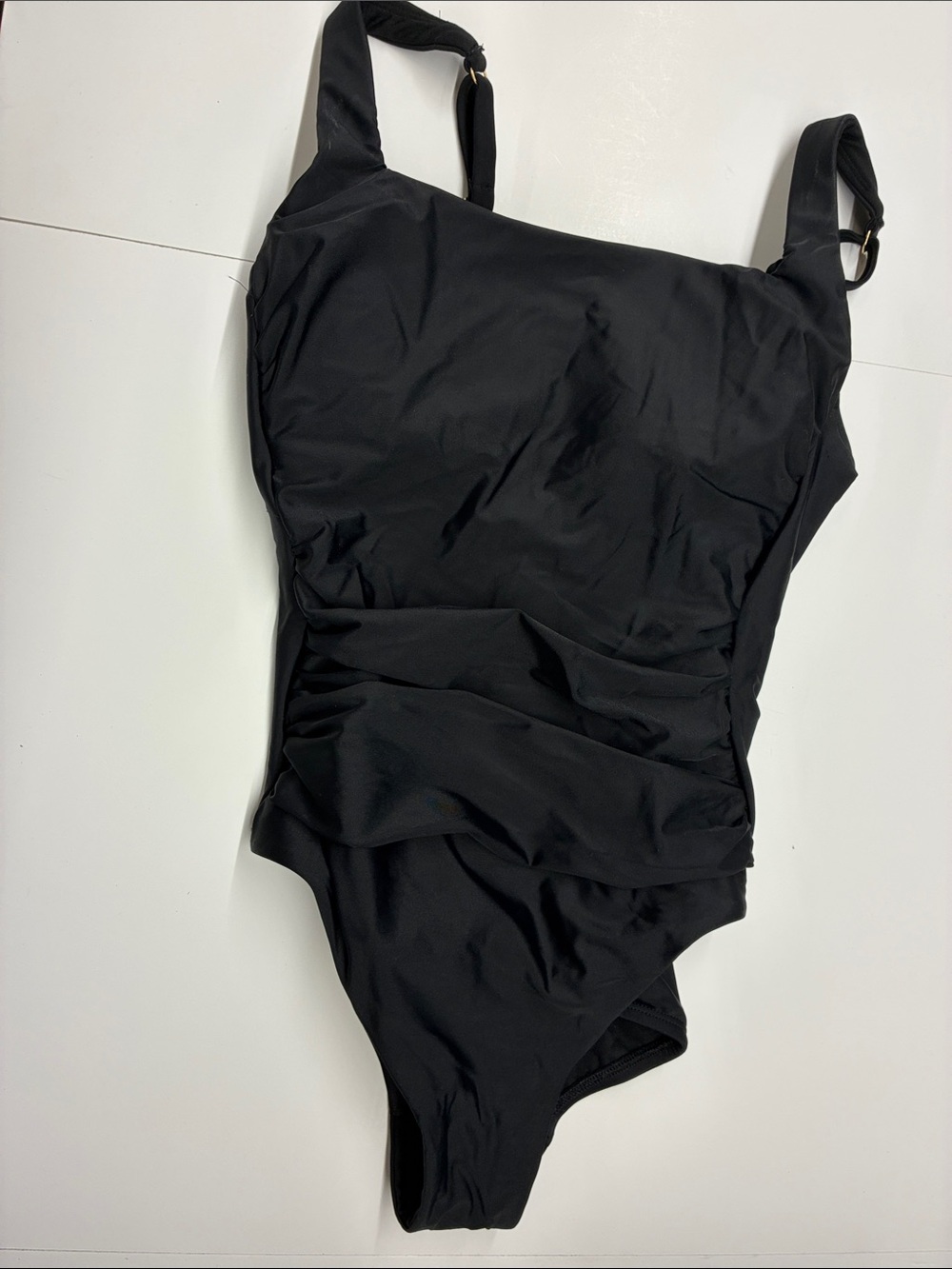 NEW Shade & Shore Black One-Piece Swimsuit for Women Size XL